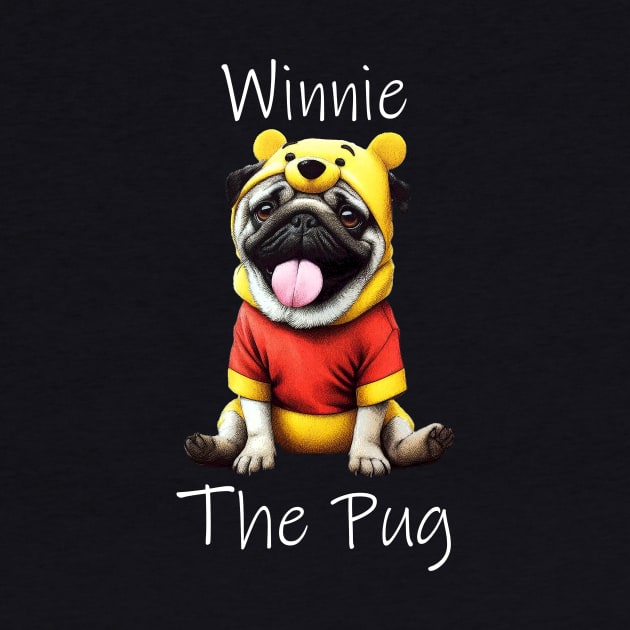 winnie the pug pencil style by LegendaryPhoenix